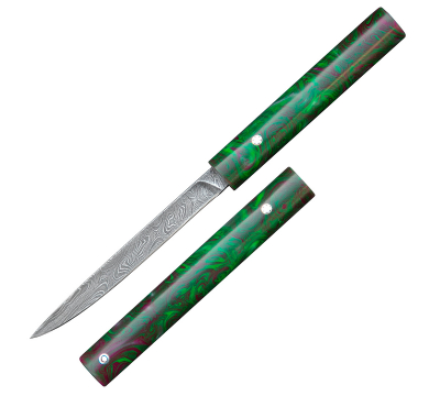 Дамский нож из дамасской стали