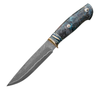 Нож Сибиряк из стали S390 в нержавеющих обкладках купить на сайте koval-knife.shop